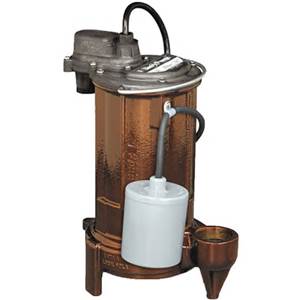 EFFLUENT PUMP, 1/2HP, 10' CORD - Pumps